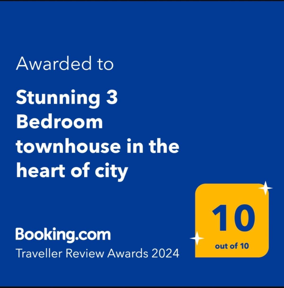 Stunning 3 Bedroom Townhouse In The Heart Of Hébergement de vacances Belfast